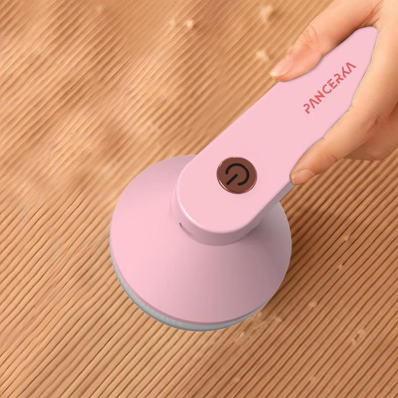 Electric Lint Remover, Electric Hairball Trimmer Fabric Shaver, USB Rechargeable Fabric Hair Remover with Replaceable Blades, Portable Hair Remover Razor for All Clothes