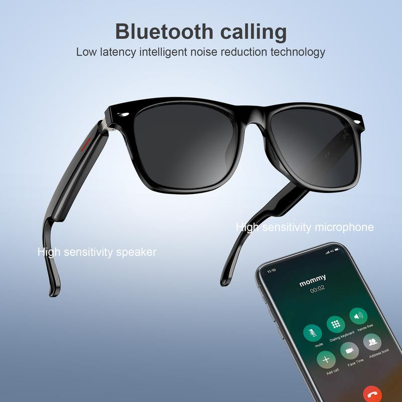 E13 Smart Glasses Wireless Bluetooth-Compatible 5.0 Sunglasses with Bluetooth Headphones Outdoor Sports Hands-Free Calling Music-Suitable for Any Occasion